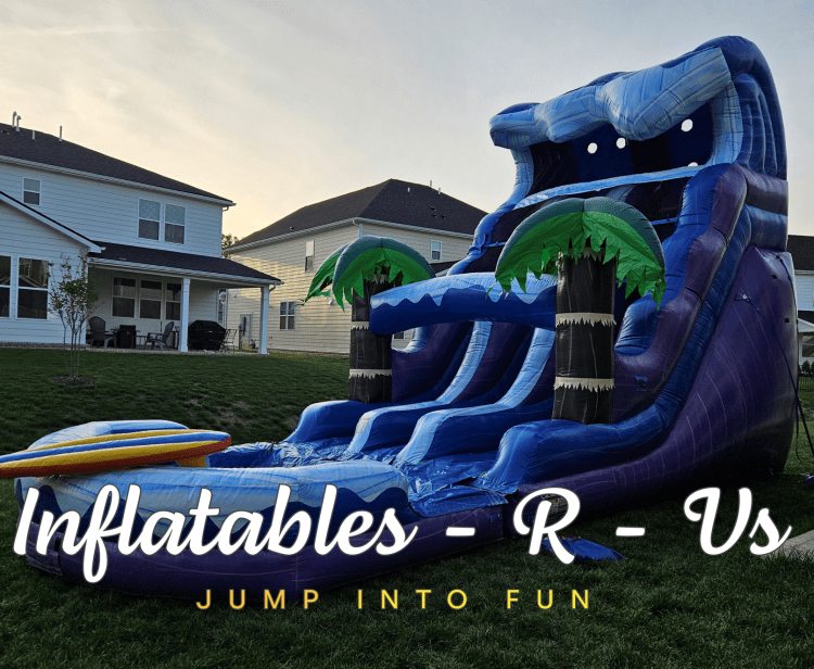 18ft Dual Lane Surfs Up Waterslide
