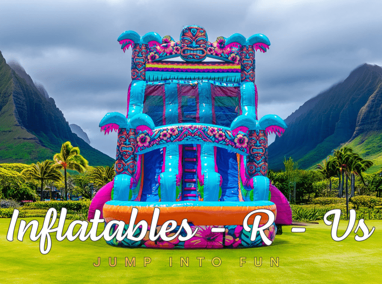 18ft Maui Wowi Dual Lane Slide